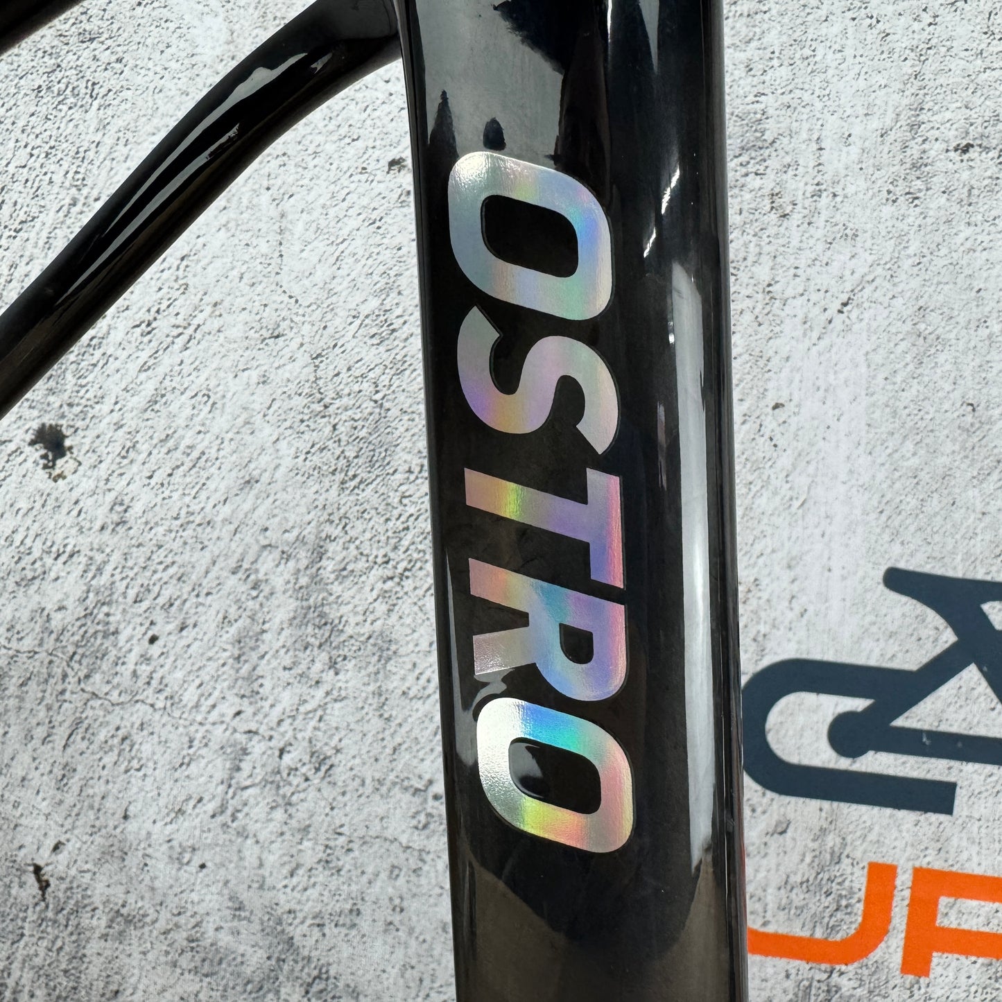 2023 Factor Ostro VAM 61cm Gloss Carbon Black Disc Frameset 700c 2348g
