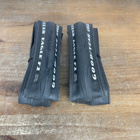 New! Pair Good Year Eagle F1 700c x 25mm Road Bike Clincher Tires