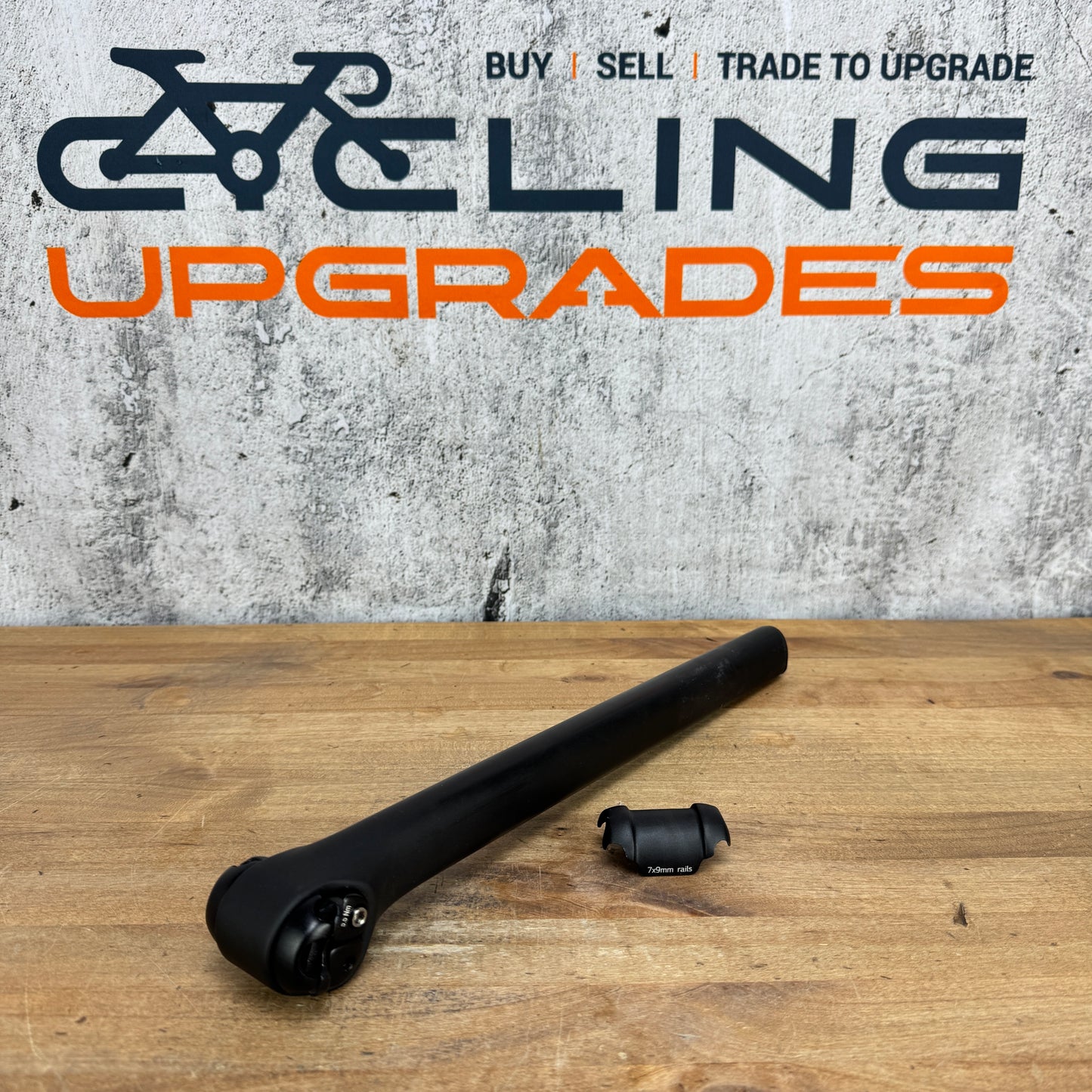 Enve Aero D-Shaped 350mm Zero Setback Bike Seatpost for Enve Melee/Fray 214g