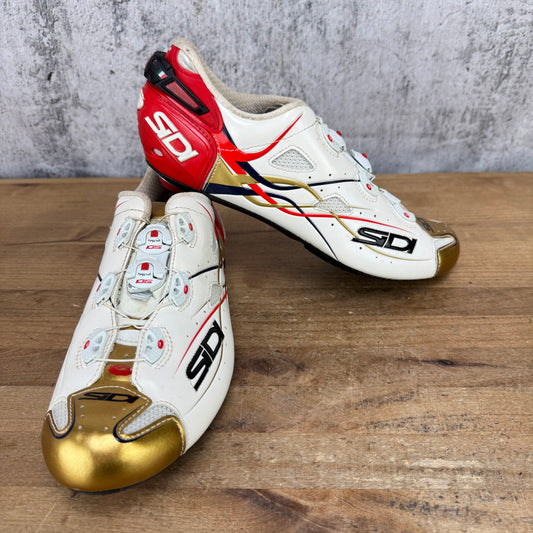 Sidi Shot Team Behrain Limited Edition 2017 Vincenzo Nibali EU 44 Cycling Shoes