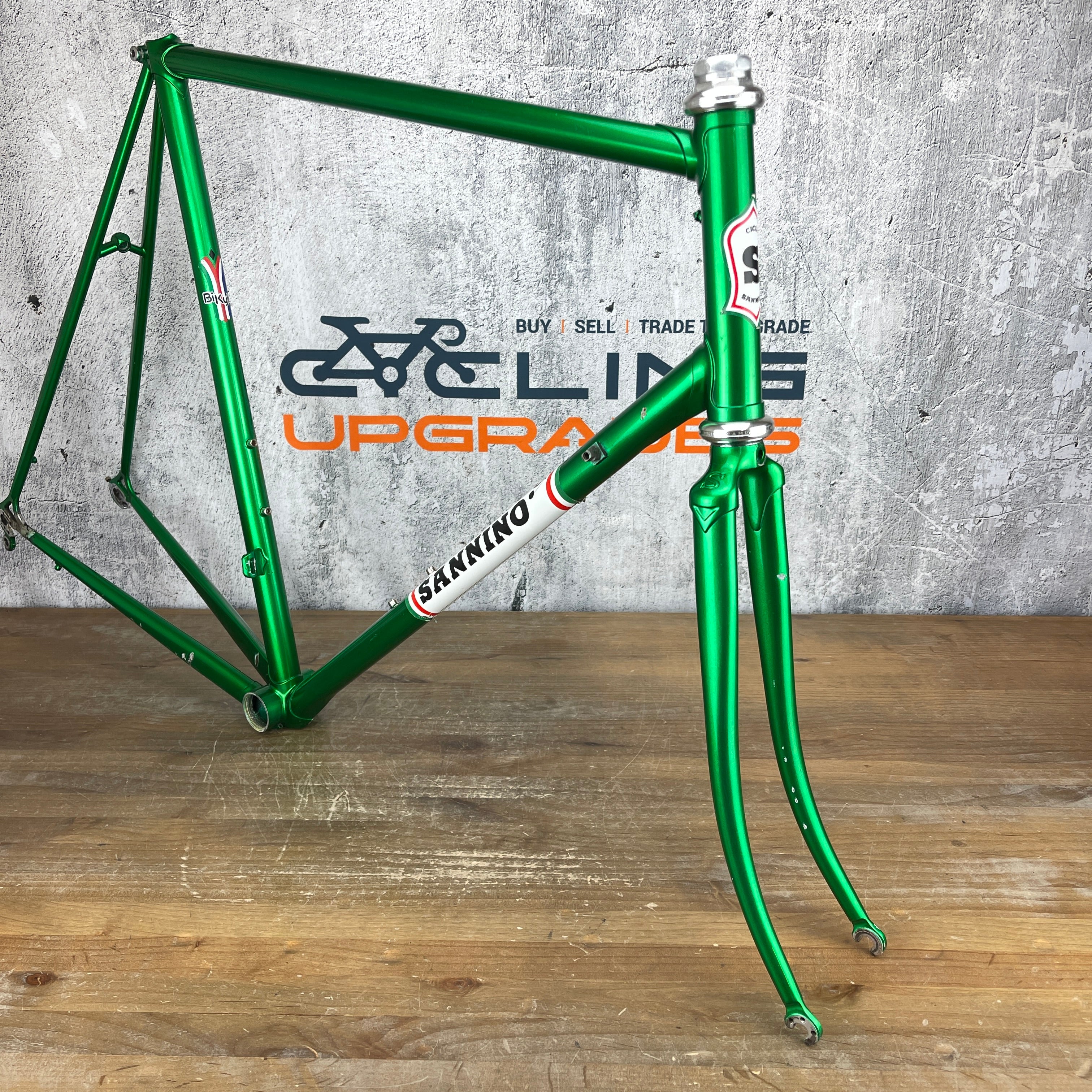 Sannino Columbus MS Multi Shape 58x56 Rim Brake Steel Road Bike