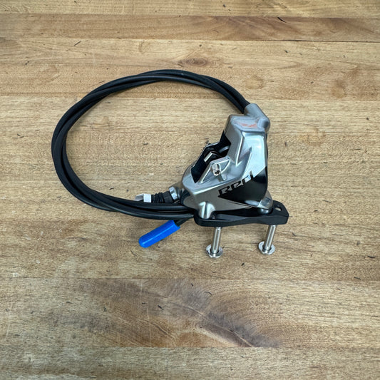 SRAM Red AXS Flat-Mount Two-Piece Single Disc Brake Caliper + Adapter 175g