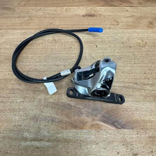 SRAM Red AXS Flat-Mount Monoblock Single Disc Brake Caliper + Adapter 130g