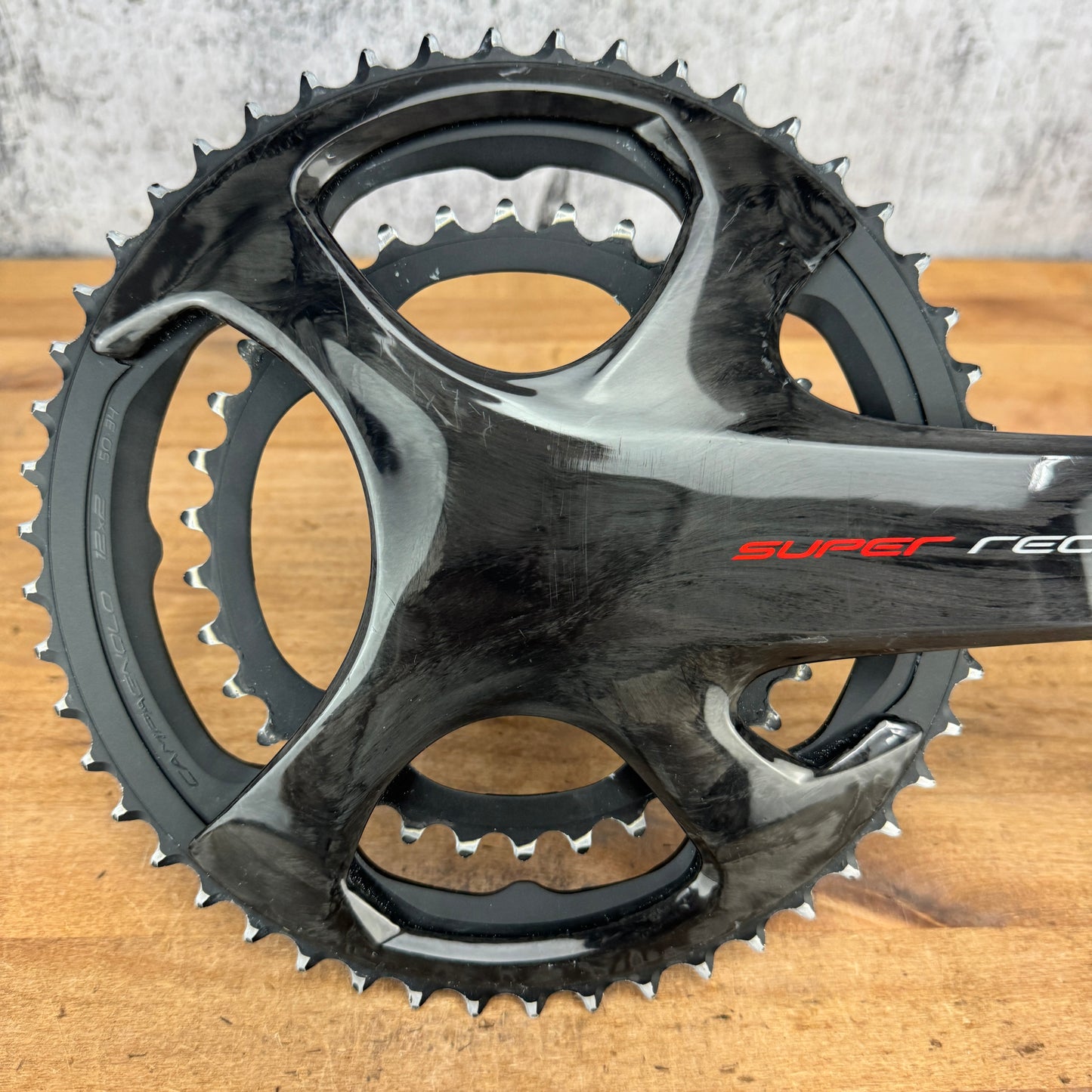 Campagnolo Super Record 12 172.5mm 50/34t Carbon Stages Power Meter Crankset