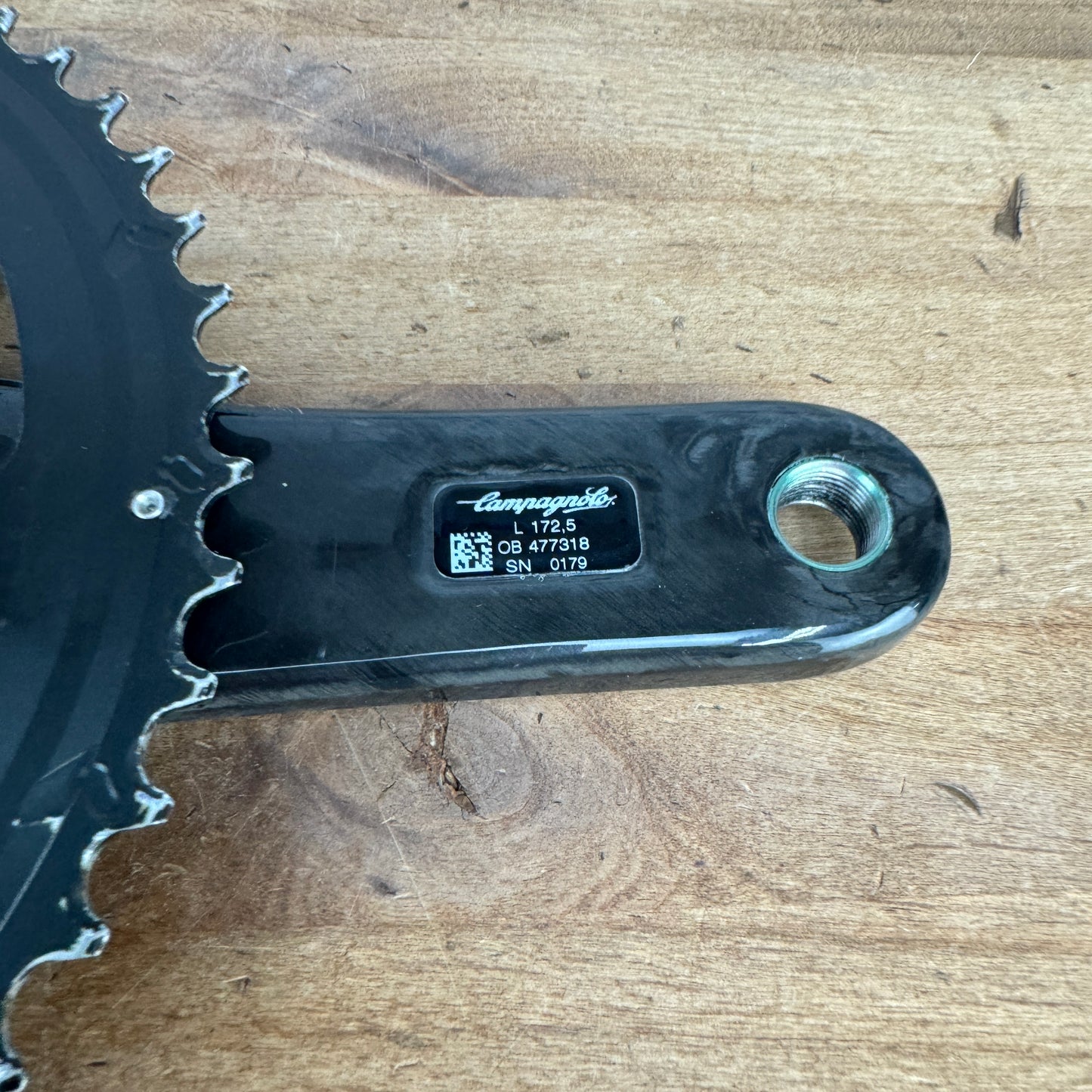 Campagnolo Super Record 12 172.5mm 50/34t Carbon Stages Power Meter Crankset