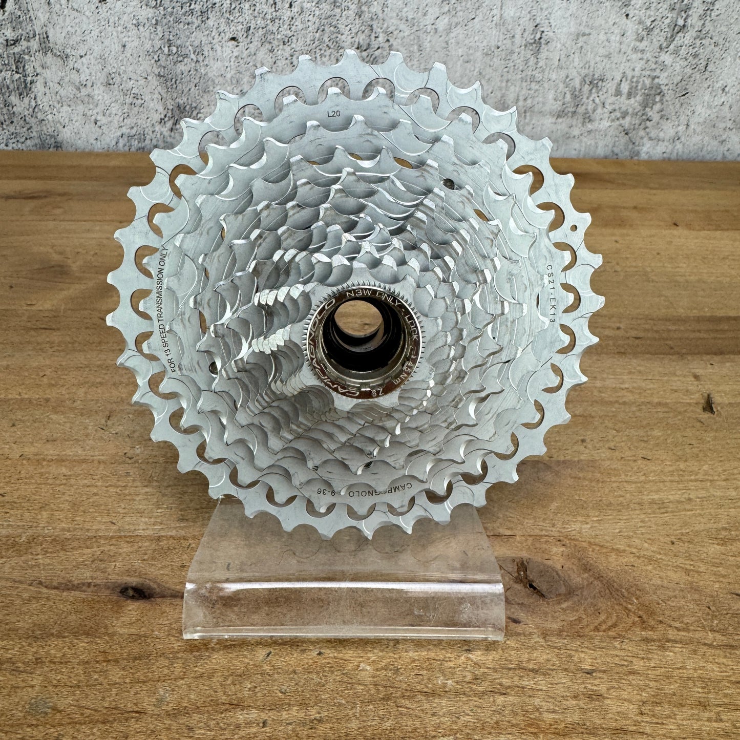 Low Mile! Campagnolo Ekar 9-36t 13-Speed N3W Gravel Bike Cassette 345g