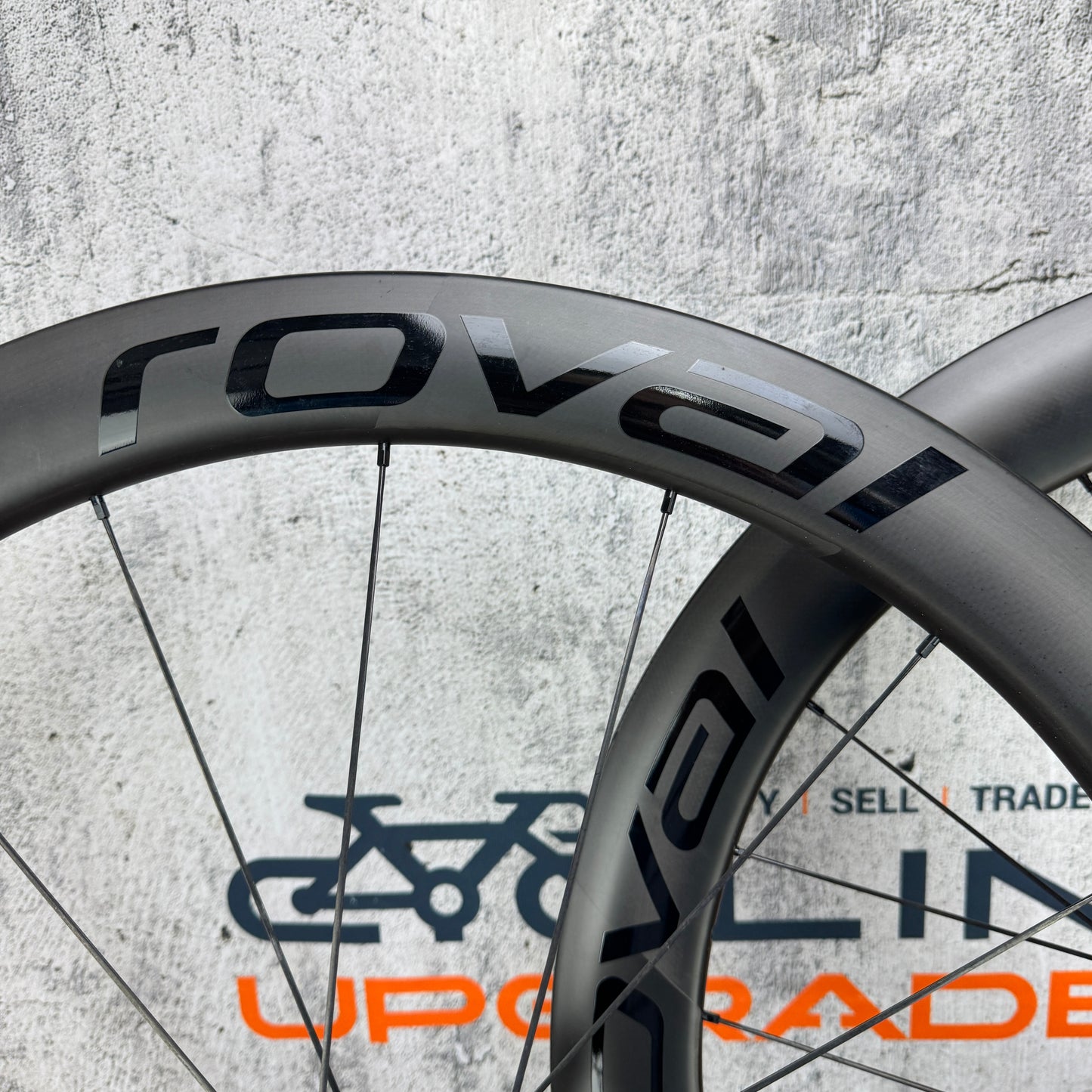 Low Mile! Roval Rapide CLX II Carbon Tubeless Disc Brake Wheelset 700c 1480g