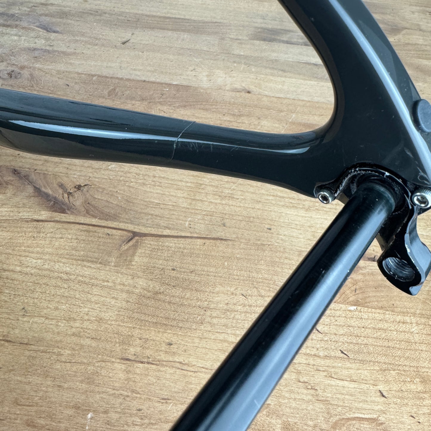 Mint! 2023 Cannondale SuperSix Evo Hi-Mod 58cm Carbon Disc Frameset 700c 2170g