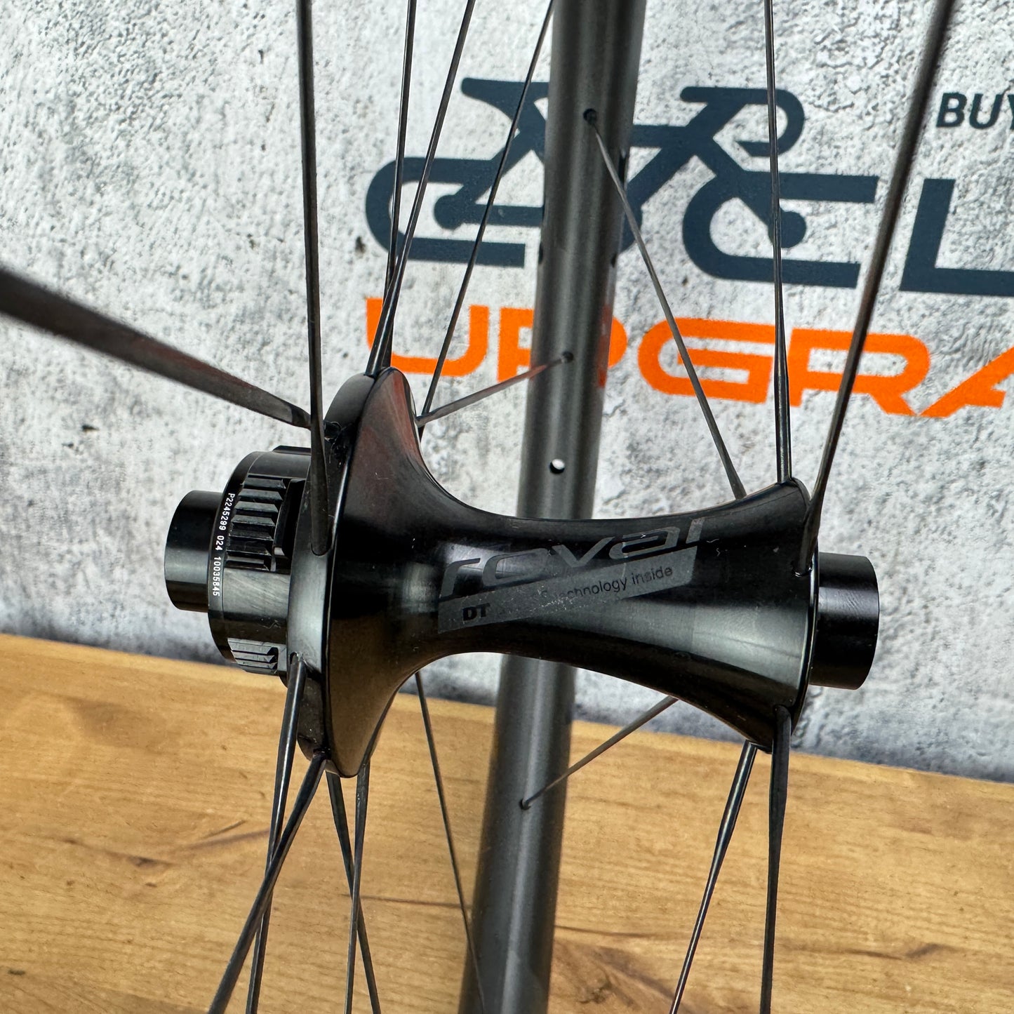 Low Mile! Roval Rapide CLX II Carbon Tubeless Disc Brake Wheelset 700c 1480g