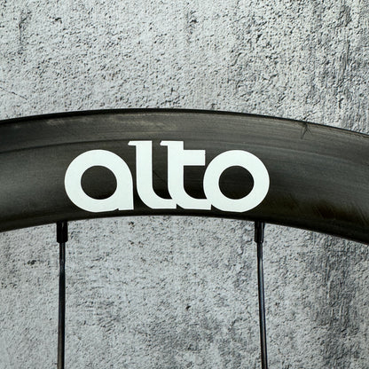Alto CC40 40mm Carbon Tubeless Rim Brake Bike Wheelset 700c 1555g