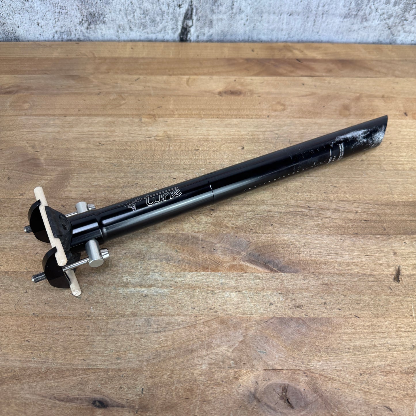 Tune Starkes Stück 340mm 27.2mm Zero Offset Alloy Bike Seatpost 178g