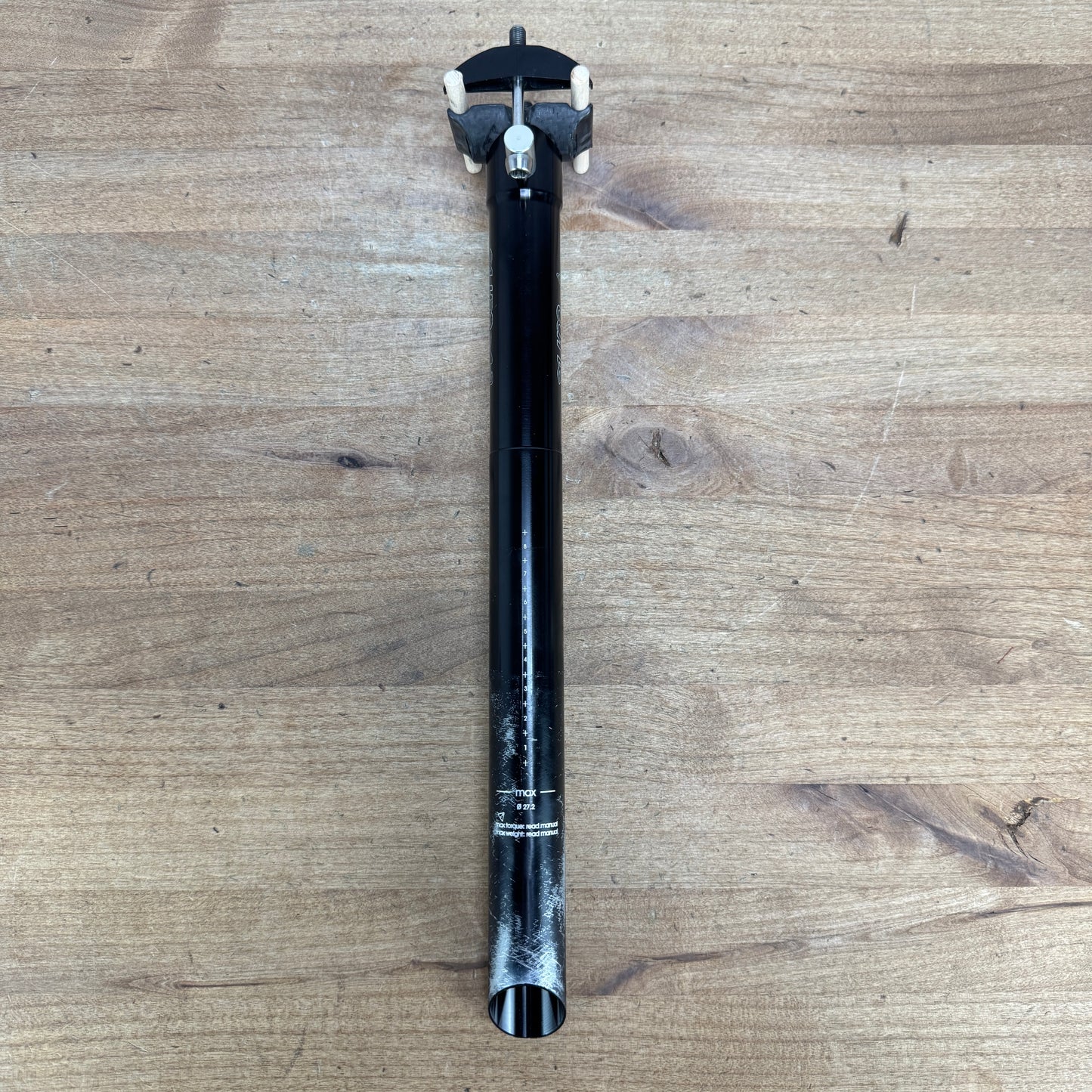 Tune Starkes Stück 340mm 27.2mm Zero Offset Alloy Bike Seatpost 178g