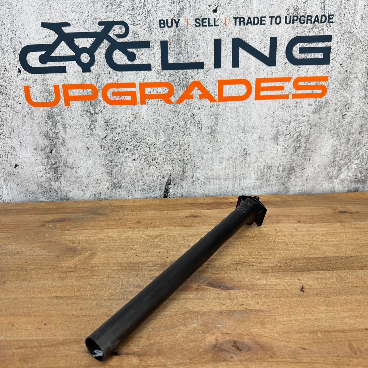 Specialized Alpinist Carbon 27.2mm x 350mm 12mm Setback Bike Seatpost 149g