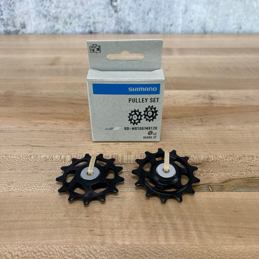 New! Shimano XT RD-M8100/M8120 Rear Derailleur Pulley Wheel Set MSRP $24