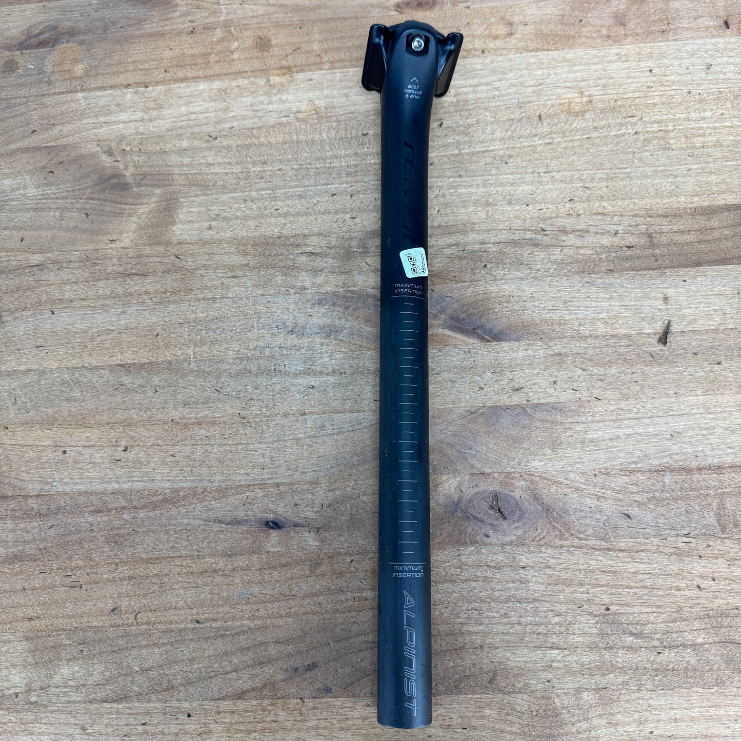 Specialized Alpinist Carbon 27.2mm x 350mm 12mm Setback Bike Seatpost 149g