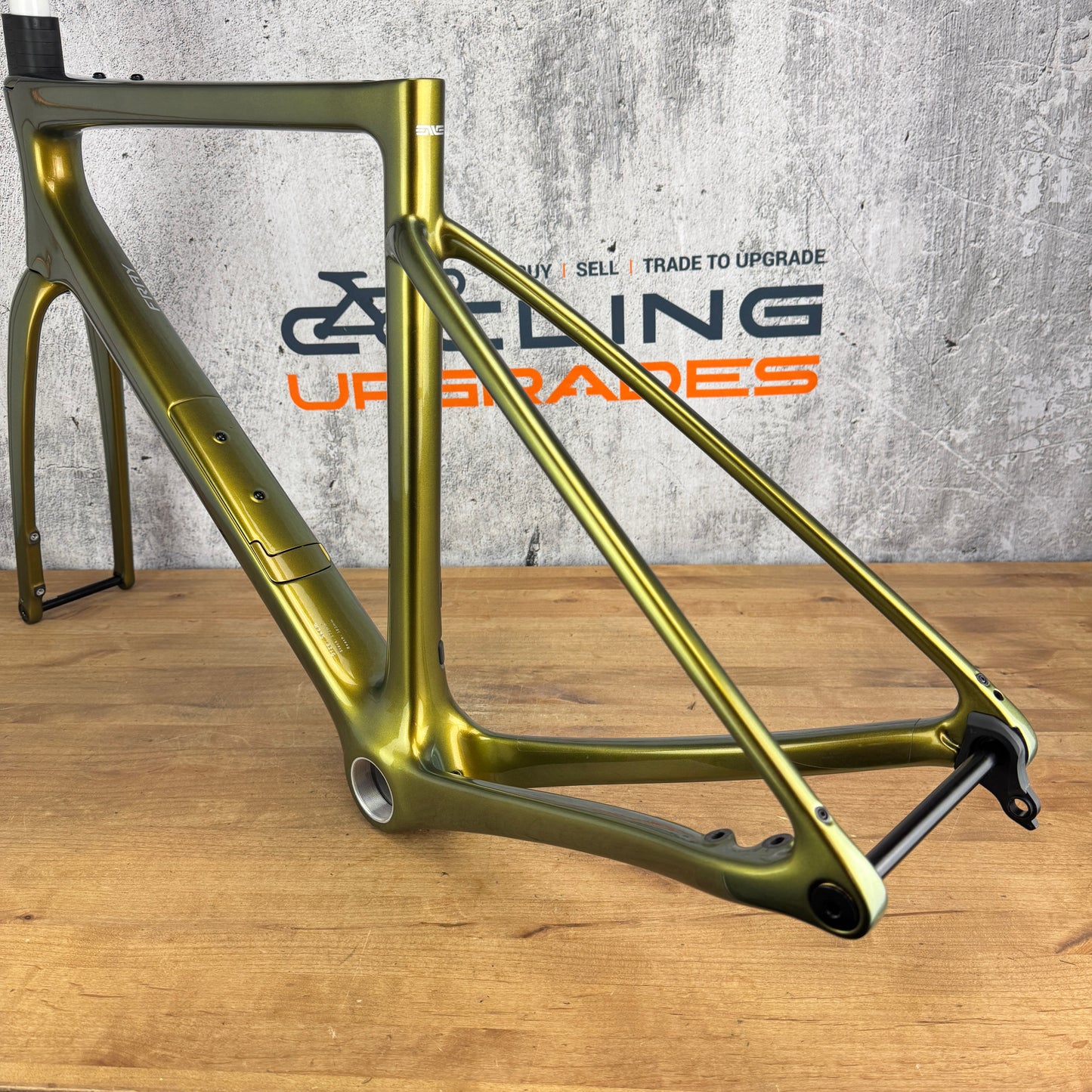 New! Enve Fray 54cm Carbon Disc Brake Frameset 700c Venom 1822g