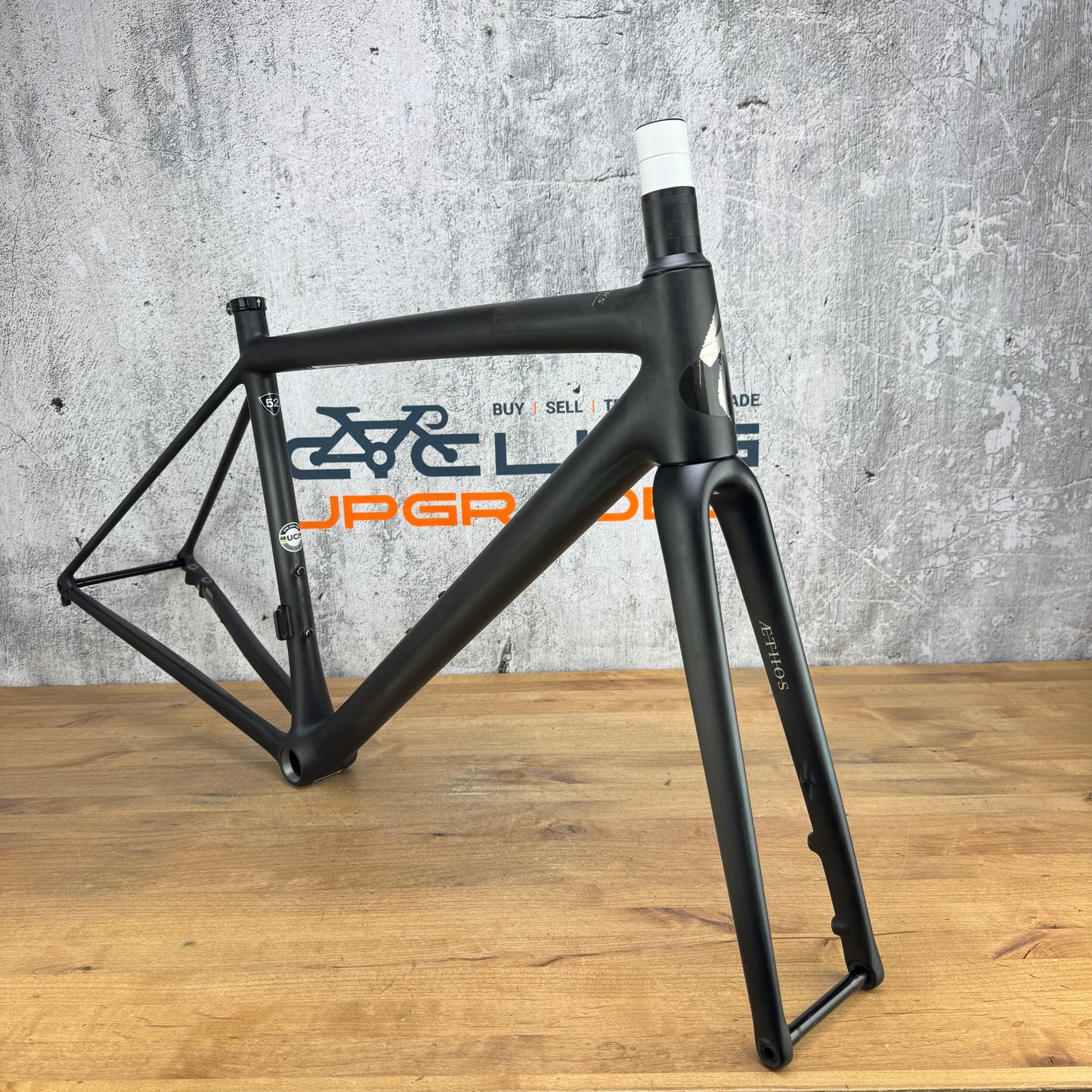 Mint! Specialized S-Works Aethos 52cm Carbon Disc Road Bike Frameset 700c 1037g