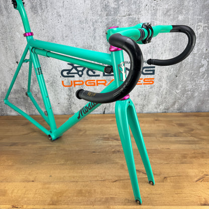 2020 Mosaic RT-2 Medium (54.5cm TT) Rim Brake Titanium Frameset Enve Carbon Cockpit