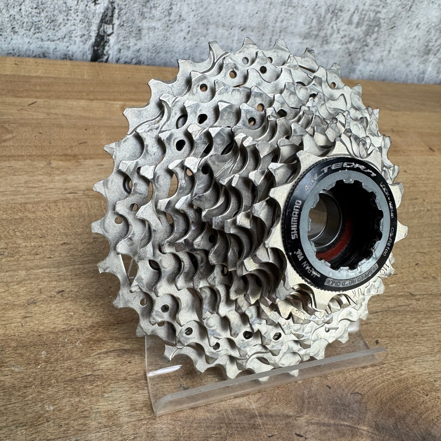 Shimano Ultegra CS-R8100 11-30t 12-Speed "Typical Wear" Bike Cassette 290g
