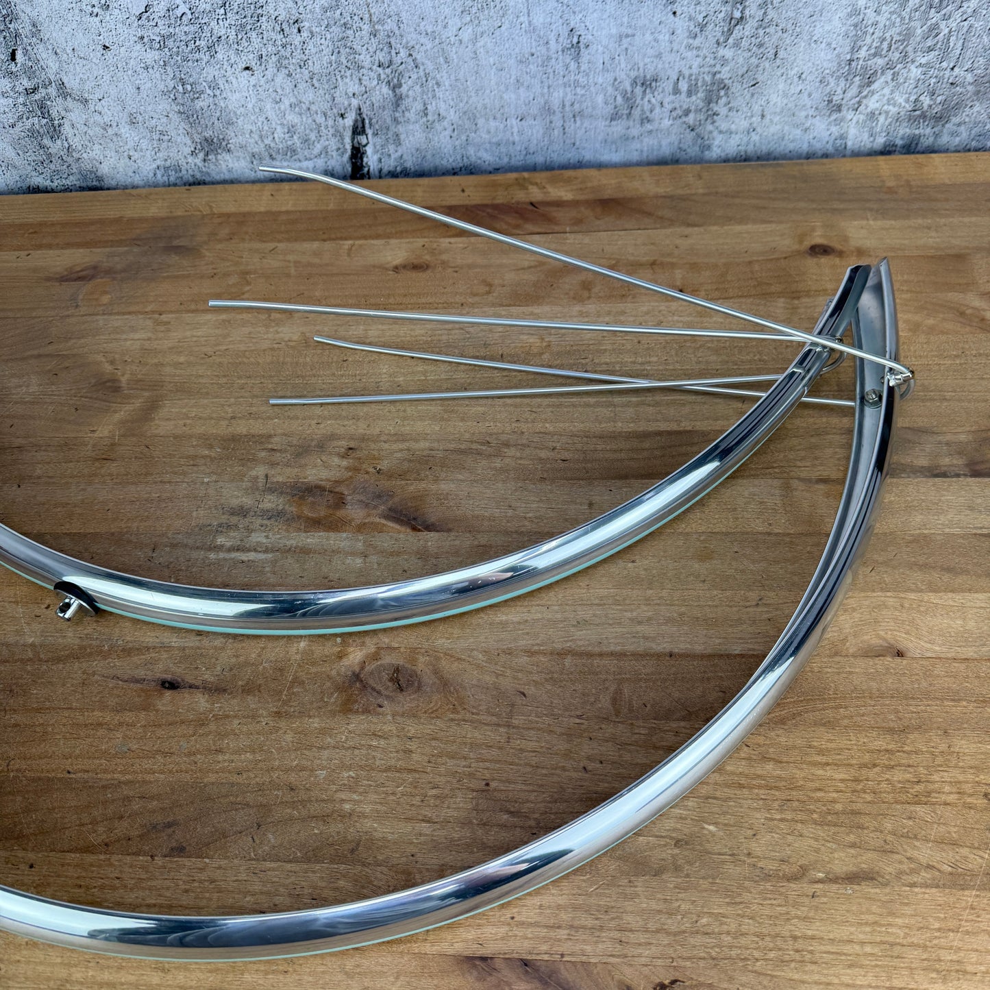 New! Circa 2006 J.P. Weigle Special 56cm Rim Brake Steel Frameset 700c 2859g