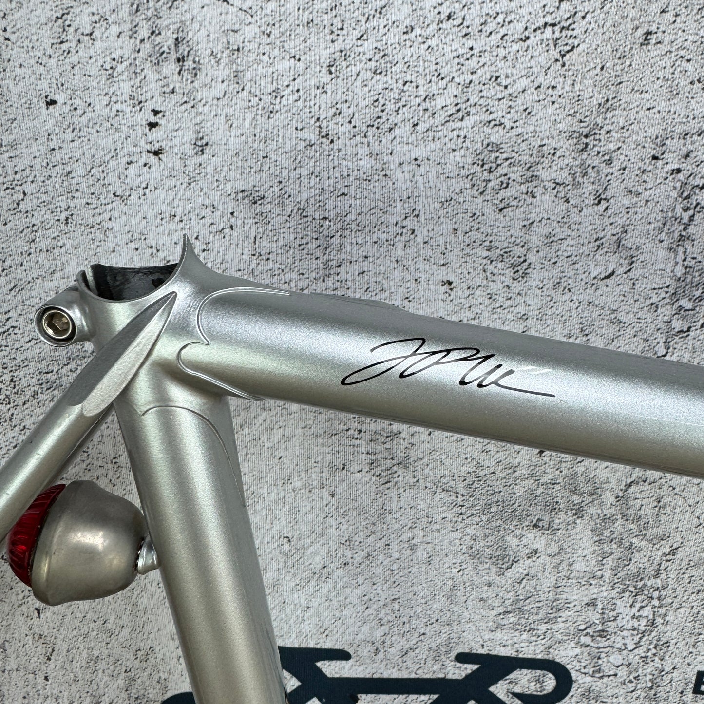 New! Circa 2006 J.P. Weigle Special 56cm Rim Brake Steel Frameset 700c 2859g