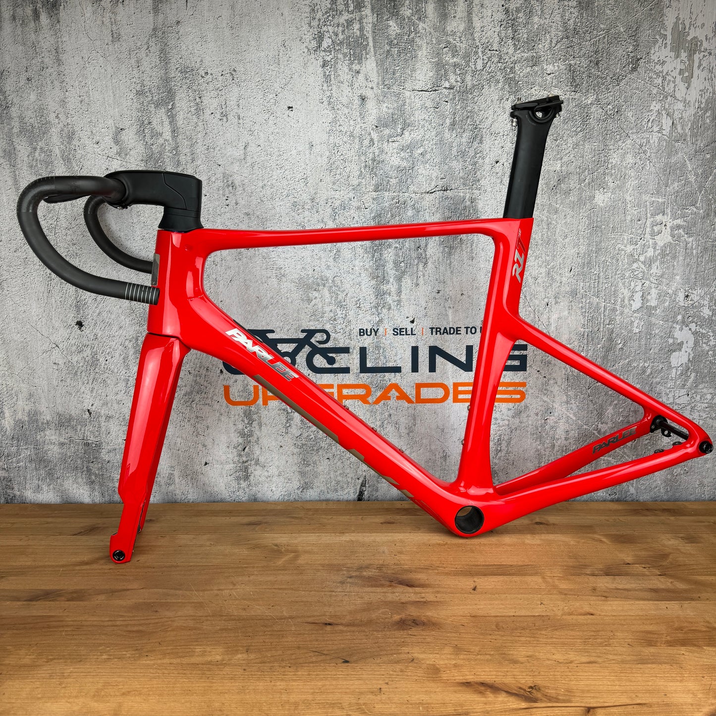 Parlee RZ7 Large 57cm Carbon Road Bike Disc Brake Aero Frameset 700c 2551g