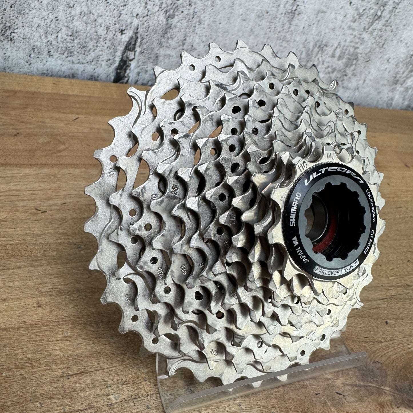 Shimano Ultegra CS-R8100 11-34t 12 Speed "Light Wear" Bike Cassette 343g