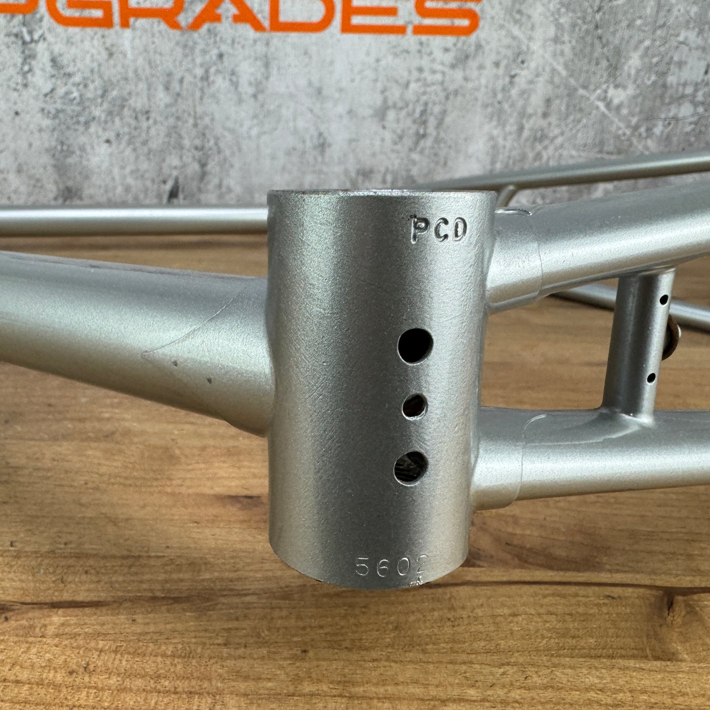 New! Circa 2006 J.P. Weigle Special 56cm Rim Brake Steel Frameset 700c 2859g