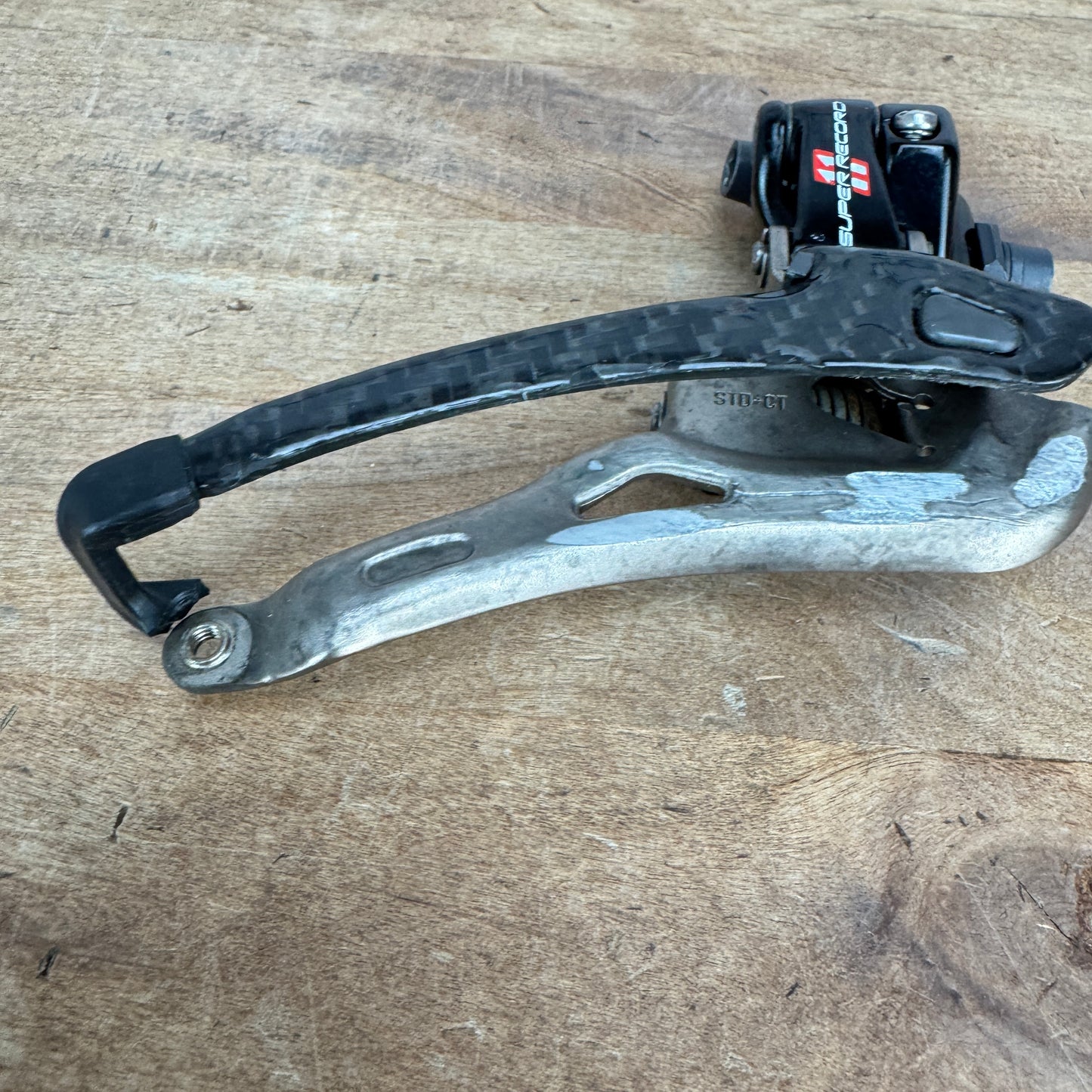 Campagnolo Super Record 11 FD11-SR2B 11-Speed Braze-On Front Derailleur 71g