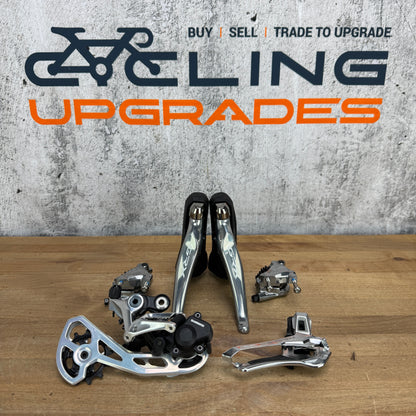 Shimano GRX Limited Edition Silver 11-Speed Disc Brake Mechanical Large Groupset