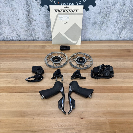 Ridden Once! SRAM Force AXS D2 Electronic 12-Speed Disc Brake Mini Groupset