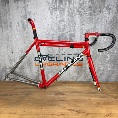 Low Mile 2020 Refinish Baum Corretto 53cm Rim Brake Titanium Frameset 700c 2342g