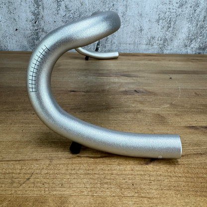 Zipp 70 XPLR Service Course 44cm x 31.8mm Silver Alloy Road Bike Handlebar 320g