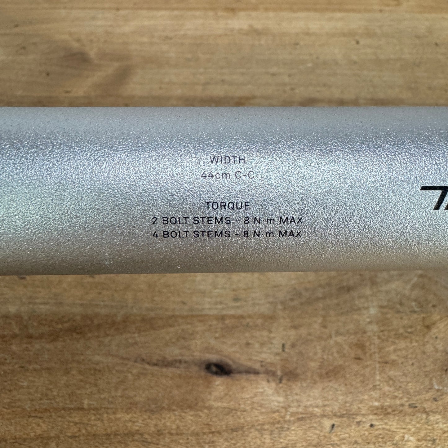 Zipp 70 XPLR Service Course 44cm x 31.8mm Silver Alloy Road Bike Handlebar 320g