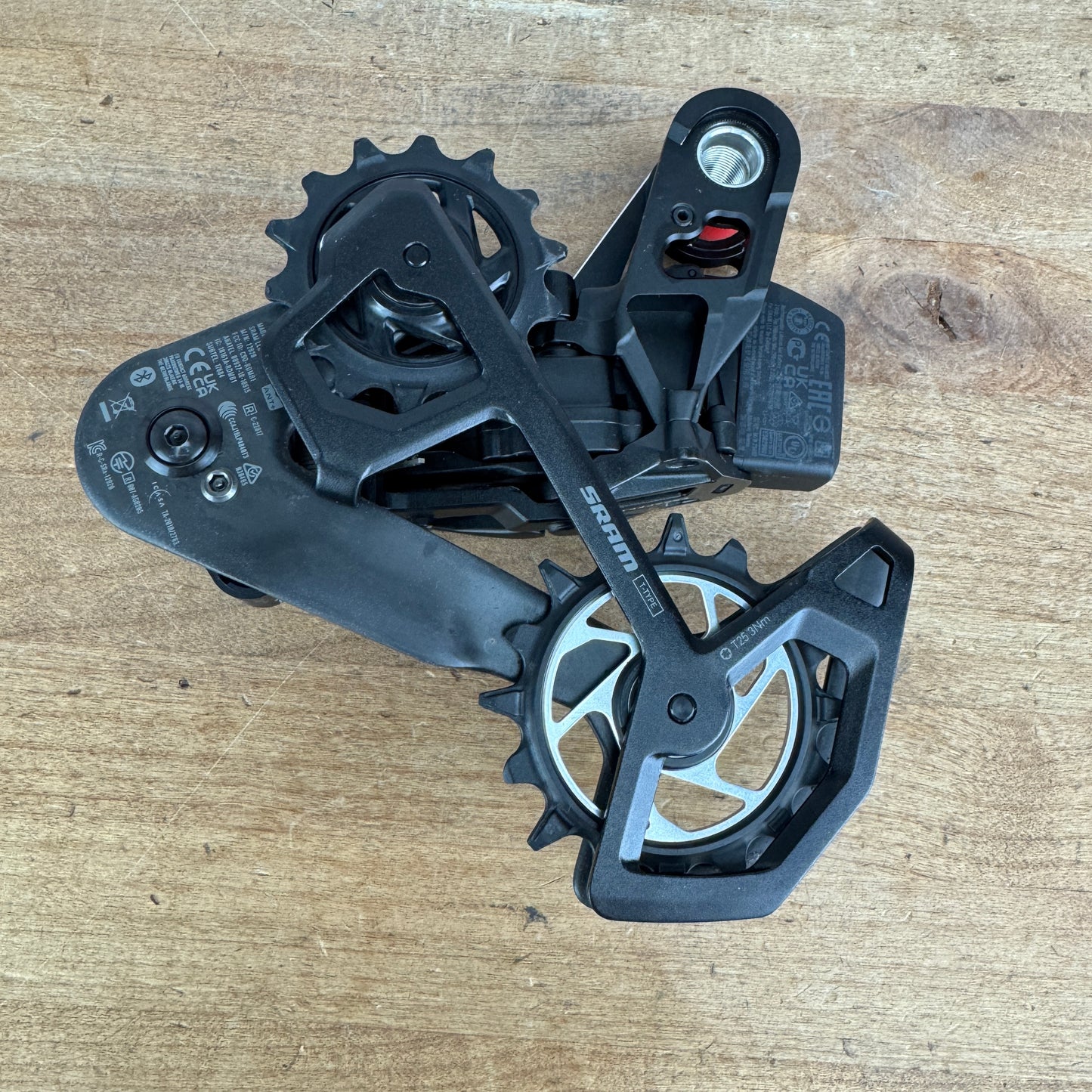 Low Mile! SRAM XX T-Type UDH Electronic 52t Max Rear Derailleur + Battery 446g