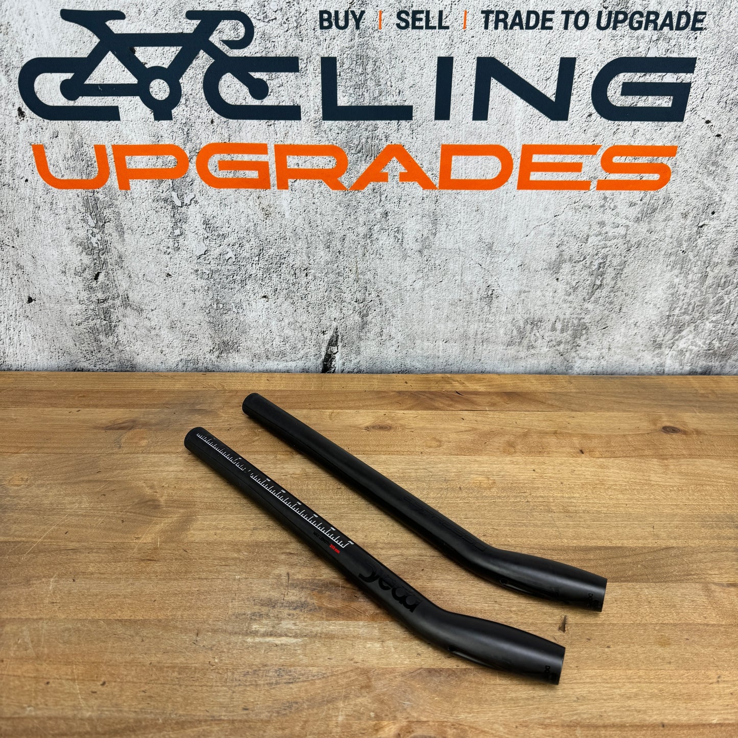 Deda Elementi Espresso Carbon TT/Triathlon 375mm Handlebar Extensions 188g