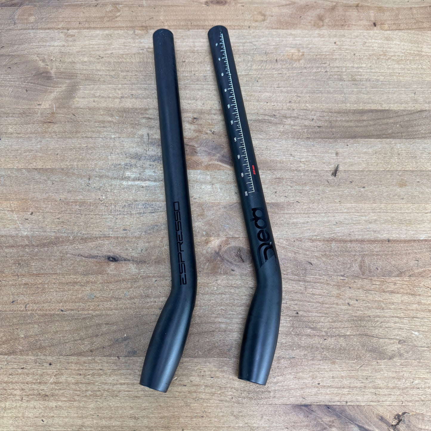 Deda Elementi Espresso Carbon TT/Triathlon 375mm Handlebar Extensions 188g