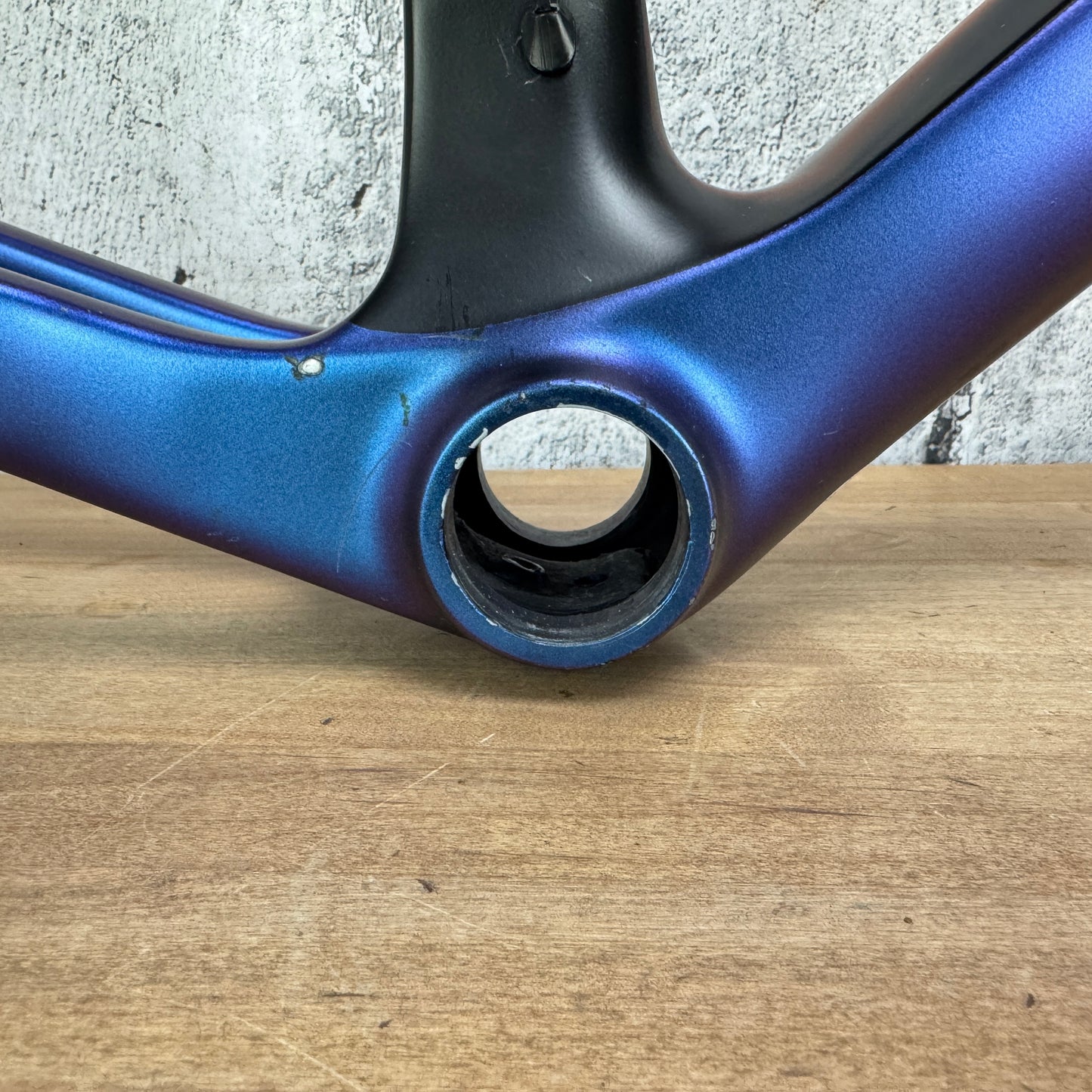 2021 Basso Diamante SV 61cm Carbon Disc Frameset Matt Aurora + Levita Barstem