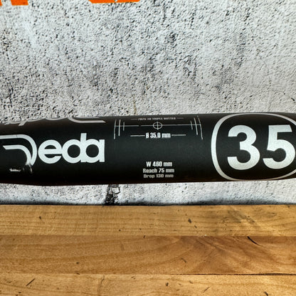 Deda Elementi Trentacinque 46cm O-O (44cm C-C) Alloy Bike Handlebar 35mm 300g