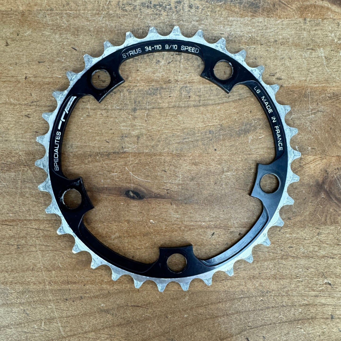TA Specialities Syrius 50/34t 110BCD 5-Bolt 9/10 Speed Chainring Set 119g