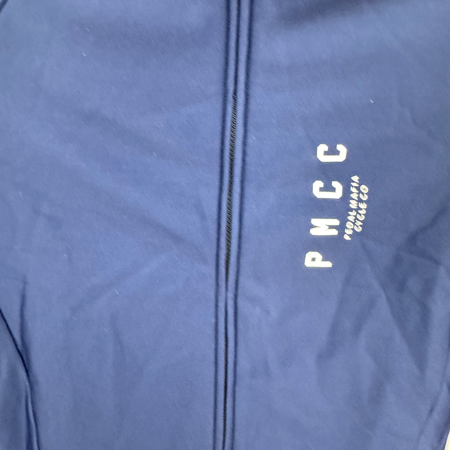 New! Pedal Mafia PMCC Thermal Jacket Men's XS Navy Cycling Jersey