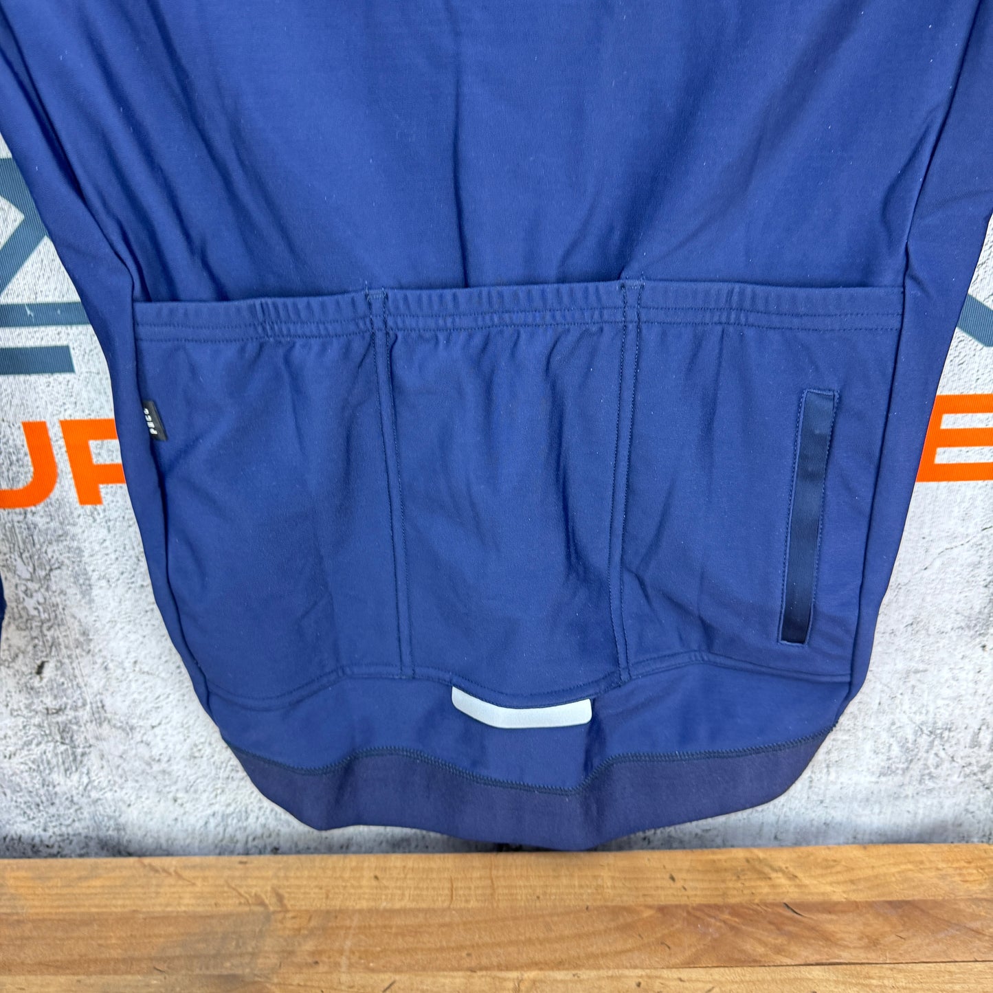 New! Pedal Mafia PMCC Thermal Jacket Men's XS Navy Cycling Jersey