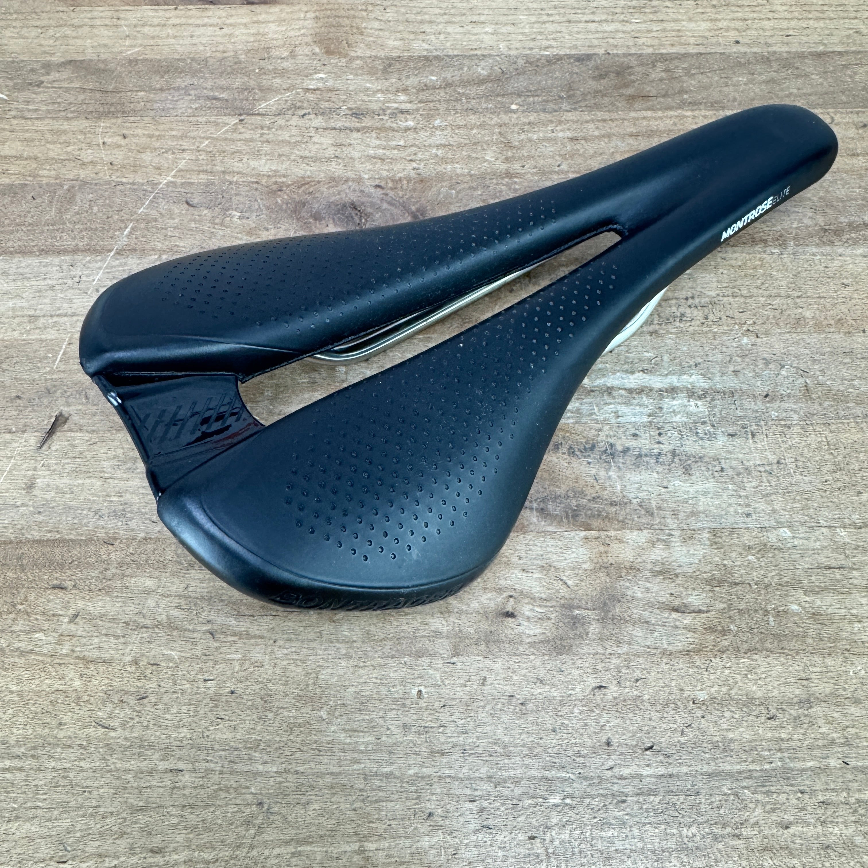 Bontrager Montrose Elite 138mm 7x7mm Titanium Rails Bike Saddle
