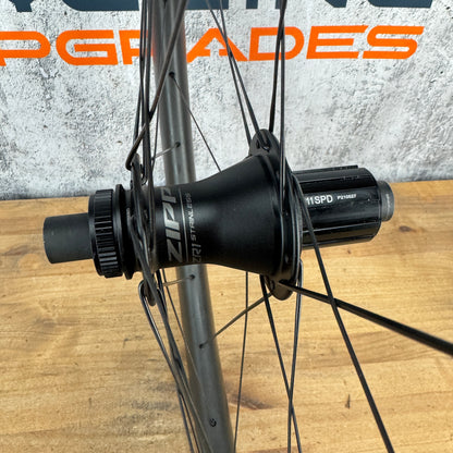 Low Mile! Reserve 52/63 Zipp ZR1 Hubs Carbon Tubeless Disc Wheelset 700c 1622g