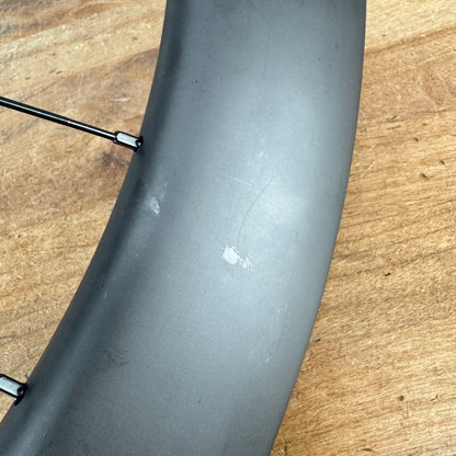 Low Mile! Reserve 52/63 Zipp ZR1 Hubs Carbon Tubeless Disc Wheelset 700c 1622g
