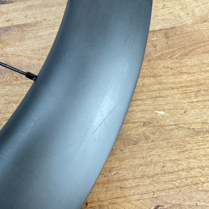 Low Mile! Reserve 52/63 Zipp ZR1 Hubs Carbon Tubeless Disc Wheelset 700c 1622g
