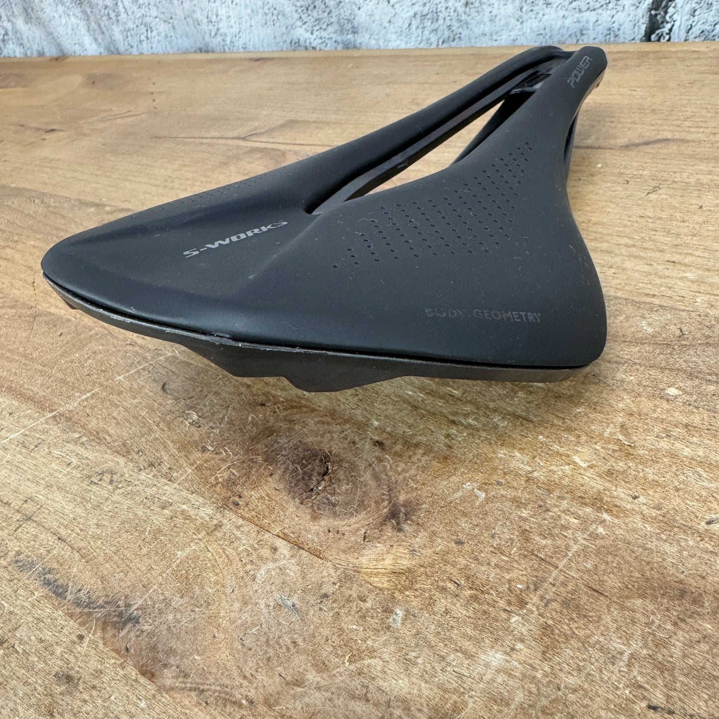 Low Mile! Specialized S-Works Power 143mm 7x9mm Carbon Bike Saddle 158g