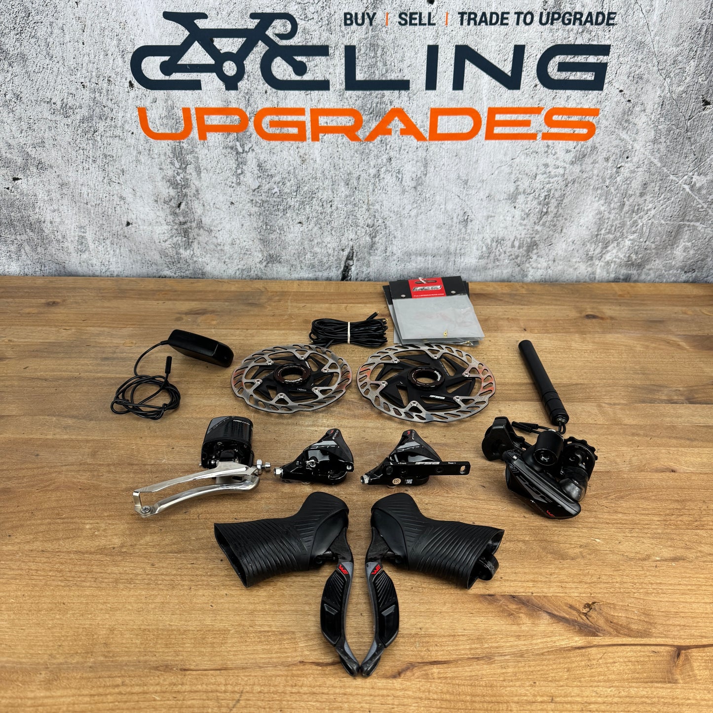 FSA K-Force WE Electronic Wireless 11-Speed Hydraulic Disc Brake Mini Groupset