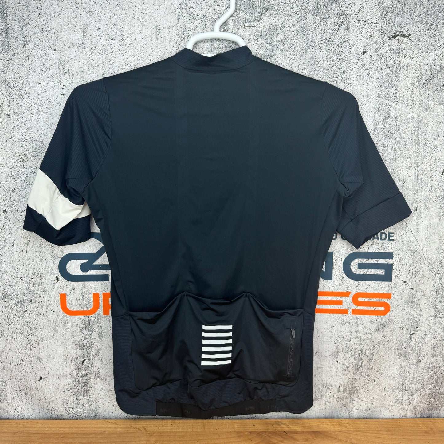 Light Use! Rapha Pro Team Men's Large Black Short Sleeve Cycling Jersey