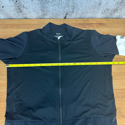 Light Use! Rapha Pro Team Men's Large Black Short Sleeve Cycling Jersey